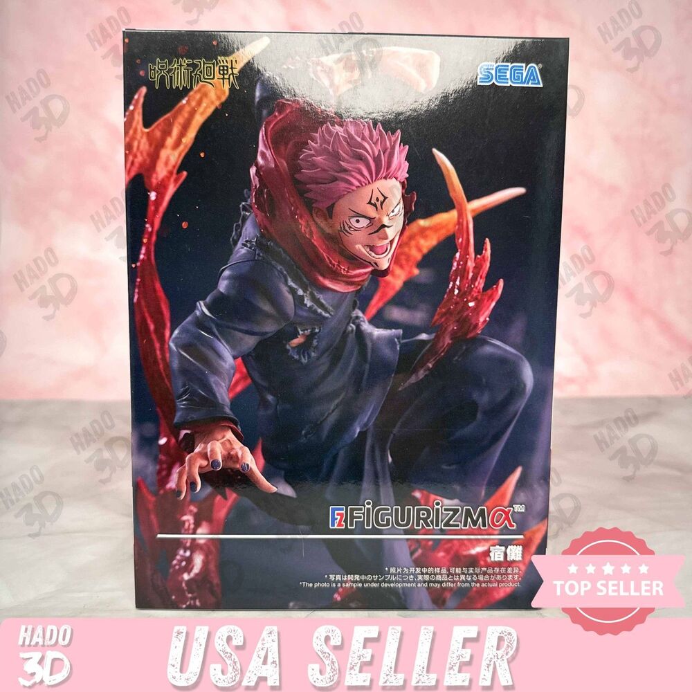 SEGA Figurizma Jujutsu Kaisen Ryomen Sukuna Figure New Boxed US Seller jjk Yuji